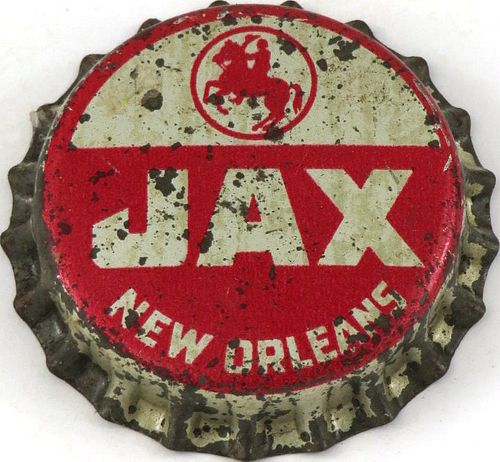 1940 Jax Beer Cork Backed crown New Orleans, Louisiana