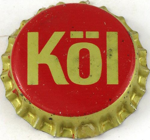 1963 KÃ¶l Beer Cork Backed crown Pueblo, Colorado