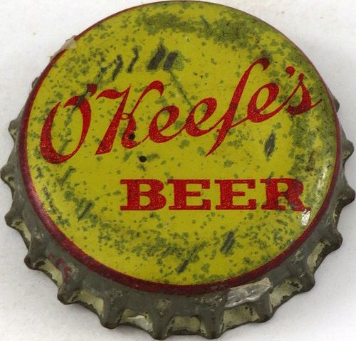 1949 O'Keefe's Beer Cork Backed crown Montreal, Quebec
