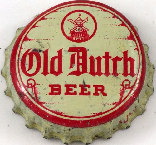 1947 Old Dutch Beer Cork Backed crown Brooklyn, New York