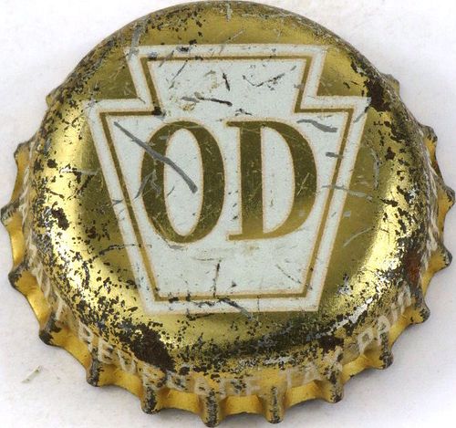 1948 Old Dutch Beer ~PA pint tax Cork Backed crown Catasauqua, Pennsylvania