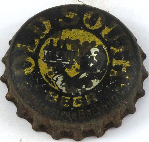 1933 Old South Beer Cork Backed crown Chattanooga, Tennessee