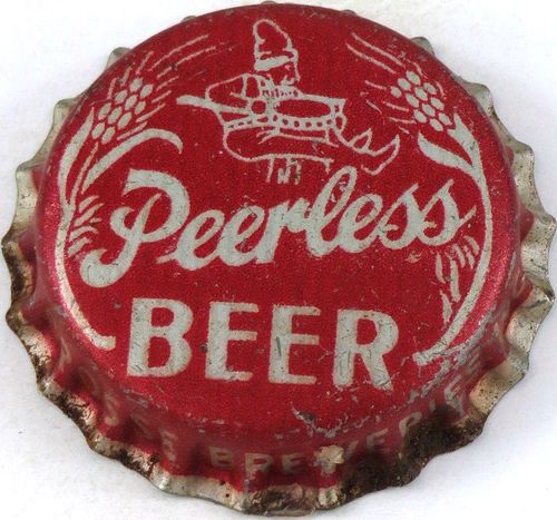 1958 Peerless Beer Cork Backed crown La Crosse, Wisconsin