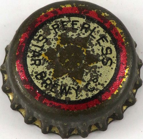 1915 Peerless Beer Cork Backed crown Belleville, Illinois