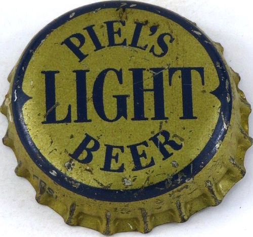 1955 Piel's Light Beer Cork Backed crown Brooklyn, New York