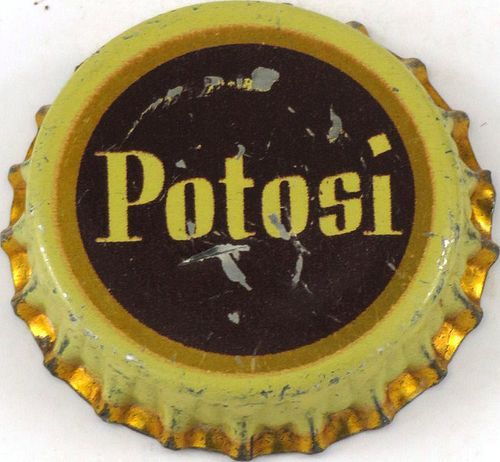 1954 Potosi Beer Cork Backed crown Potosi, Wisconsin