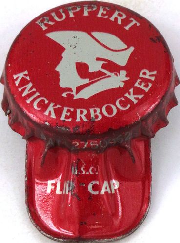 1948 Ruppert Knickerbocker Beer Cork Backed crown New York, New York