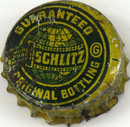 1905 Schlitz Original Bottling Cork Backed crown Milwaukee, Wisconsin