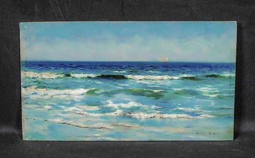 Seascape Waves Oil Painting