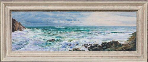 Scilly Isles Seascape Oil Painting