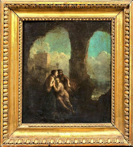 Nude Maidens Nymphs Oil Painting