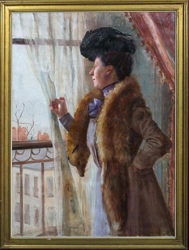 Lady Portrait Oil Painting