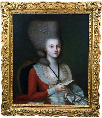 Lady Elizabeth Somerset, Duchess Of Beaufort Oil