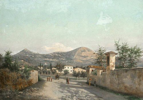 Landscape San Nicolo Oil Painting