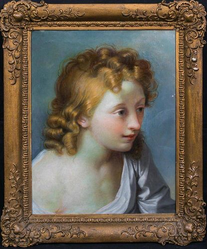 Portrait Of A Boy Benedetto Luti (1644-1724) Oil
