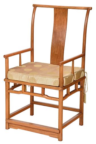 Chinese Ming Style Officer's Chair