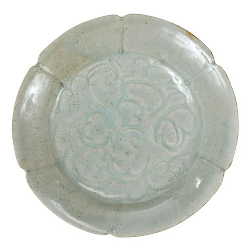 Song Dynasty Yingqing Glazed Dish
