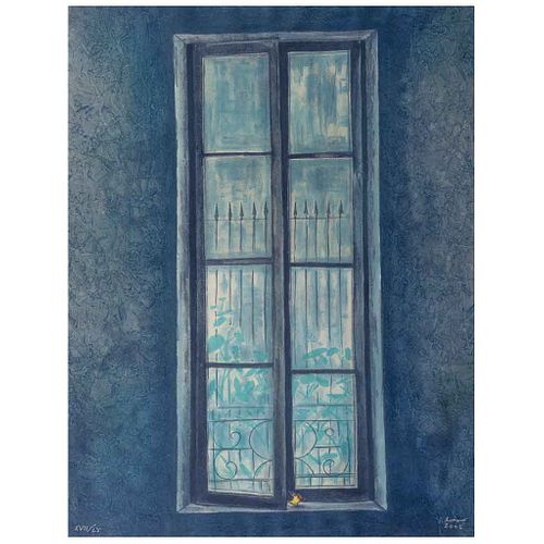 JUAN SORIANO, Untitled, from the series Ventanas, Signed and dated 2005 Lithography XVII/LX, 31.4 x 23.6" (80 x 60 cm), Stamp | JUAN SORIANO, Sin títu