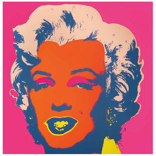 ANDY WARHOL, II.22 : Marilyn Monroe,  Stamped on the back "Fill in your own signature", Serigraph w/o print number, 35.9 x 35.9" (91.4 x 91.4 cm) | AN