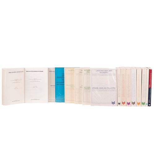 Proceedings of the International Wittgenstein Symposium. Vienna: Hölder - Pichler - Tempsky, 1977 - 1987. Pzs: 15.