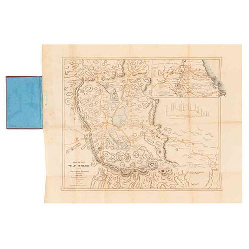 Disturnell, John. Map of the Valley of Mexico. New York: Miller's, 1847. Mapa litográfico, 37.5 x 44.5 cm.