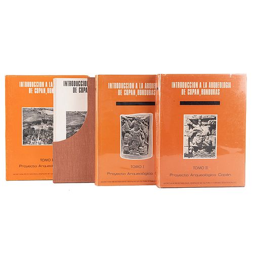 Proyecto Arqueológico Copán. Introducción a la Arqueología de Copán, Honduras. Tegucigalpa, 1983. Piezas: 3.