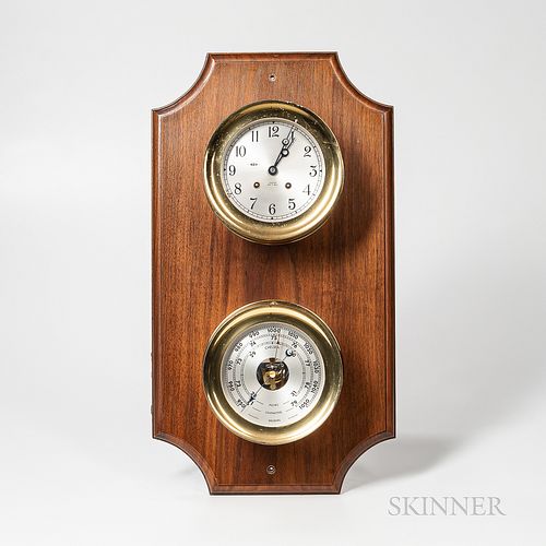 Chelsea Ship's Bell Clock and Barometer