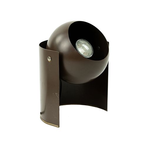 Kenroy Brown Eyeball Spotlight Desk Table Lamp