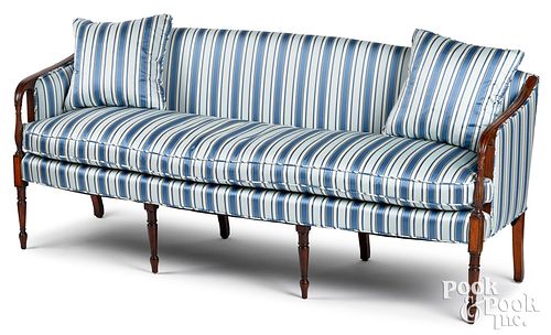 Sheraton mahogany sofa, ca. 1815