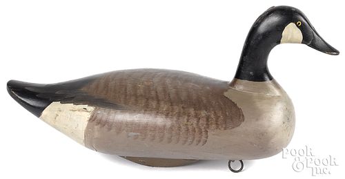 R. Madison Mitchell carved Canada goose decoy