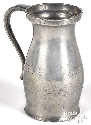 New York pewter measure, late 18th c.