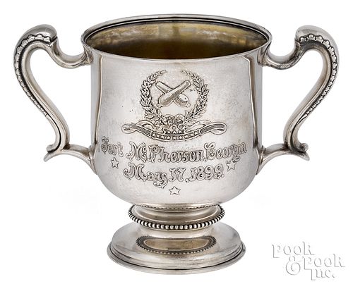 Tiffany & Co. sterling silver presentation urn