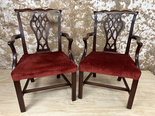Pair of English Armchairs