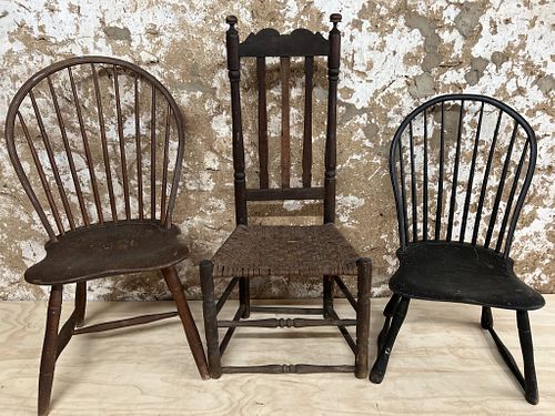 Three Antique Chairs