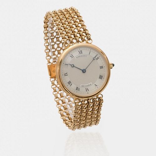 Breguet 18kt Gold Wristwatch and Bracelet