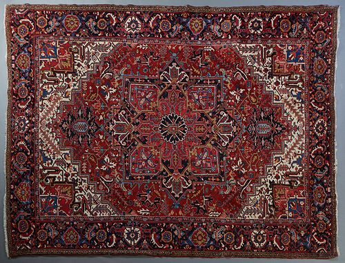 Sarouk Carpet, 9'2 x 13'. Provenance: The Estate of Lisa Montgomery, New Orleans, Louisiana.