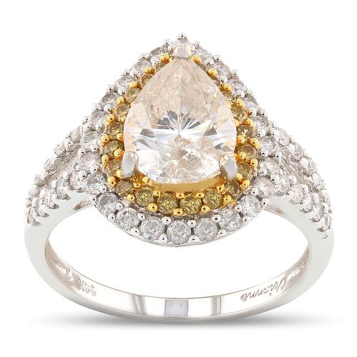 Diamond 14K White Gold Ring