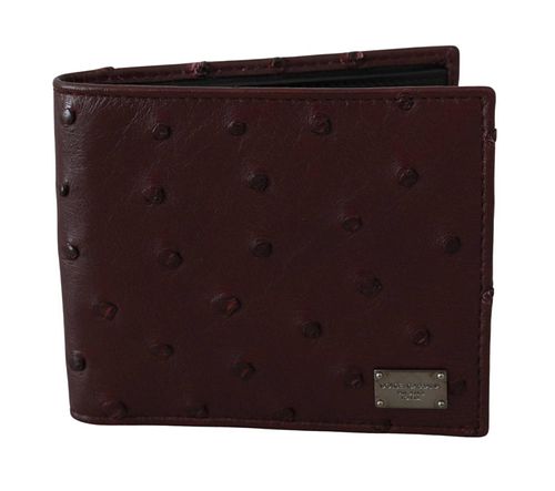 Bordeaux Mens Bifold Card Holder 100% Leather Wallet