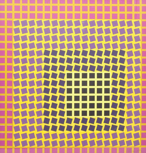 Victor Vasarely, "Planetary Folklore"