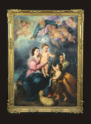 The Virgin Of Seville Madonna Oil Painting