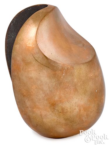 Robert Adams ovoid-form bronze ovoid