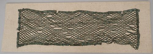 Ancient Egyptian Faience Bead Pectoral Net