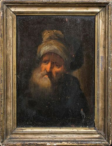 Jewish Scholar Oil Painting