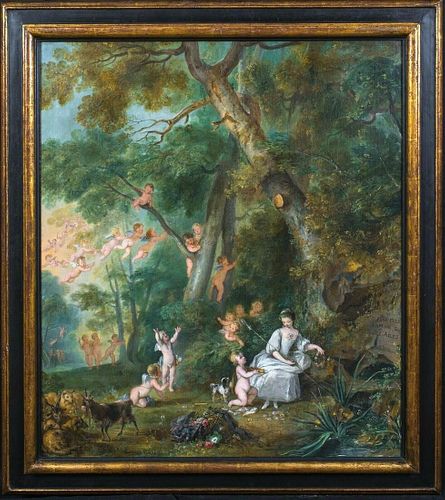 An Allegory Of Love Oil Painting