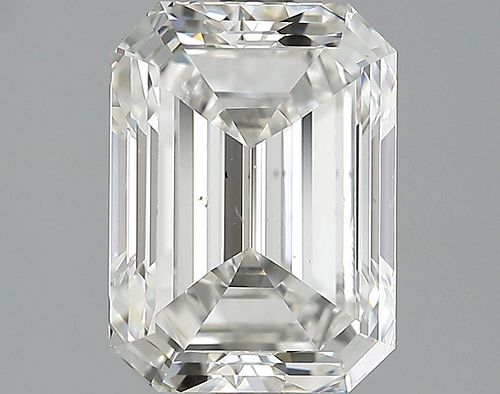 2.77 ct., H/VS2, Emerald cut diamond, unmounted, PK2677-07