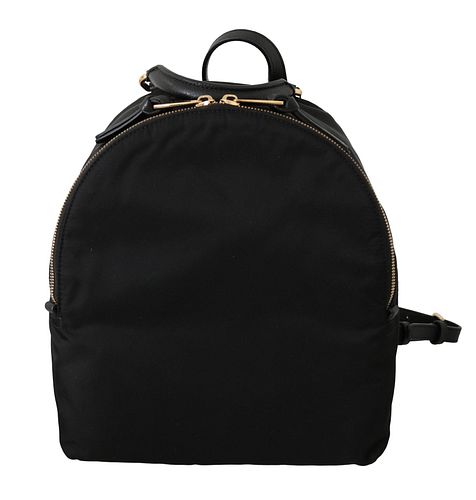 Black Women School Travel Nylon Backpack