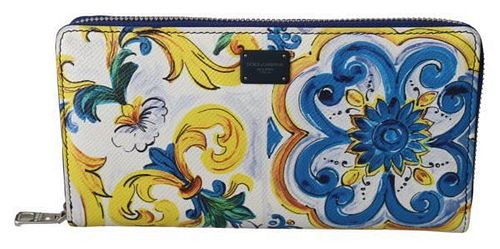 Majolica Dauphine Leather Continental Clutch Wallet