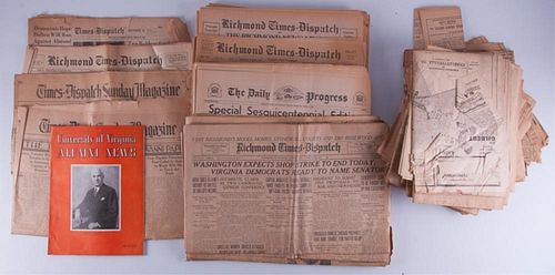 Vintage Newspaper Collection (Watergate, Etc.)