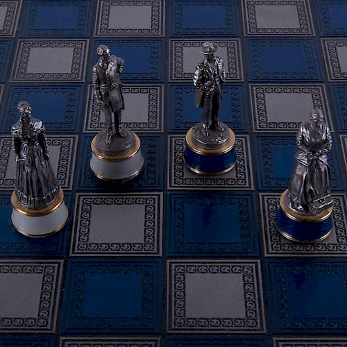 Franklin Mint Civil War Chess Piece Confederate Queen 