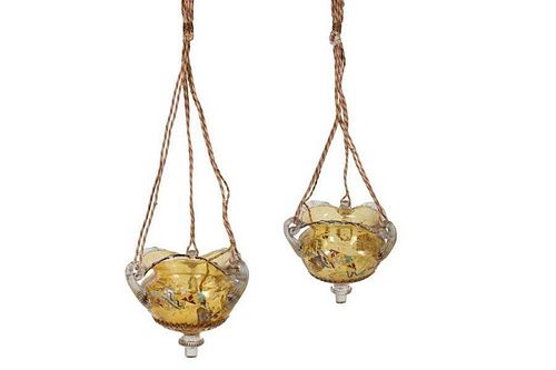 PAIR OF LARGE LATE 19TH CENTURY FRENCH EMILE GALLE GILT